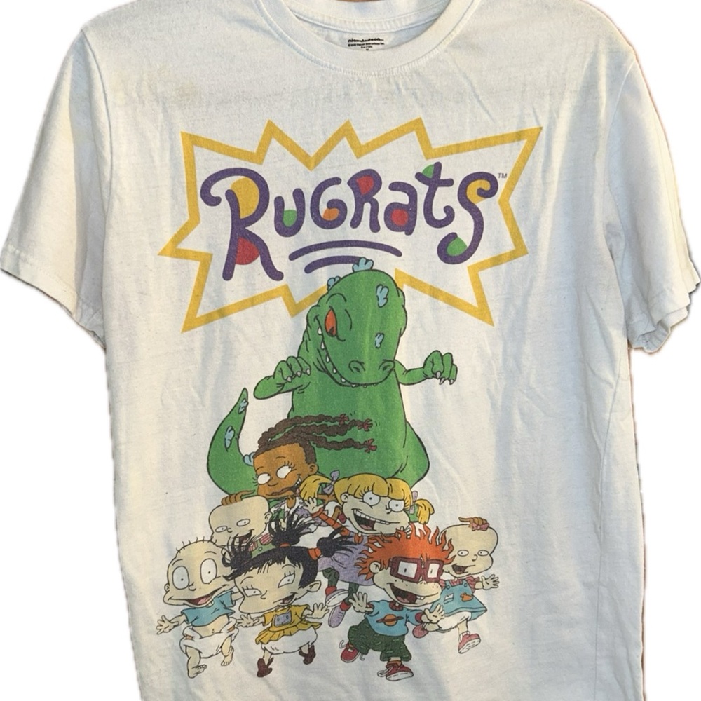 Nickelodeon White Rugrats Short Sleeve Tee